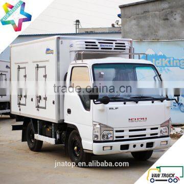 Multi-temperature Refrigerated Truck Light Duty NPR Chassis Ice Cream Yogurt Reefer Truck photo-6