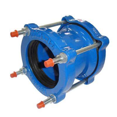 Pipe Ductile Iron Wide Range Flexible Joint Universal Step Coupling