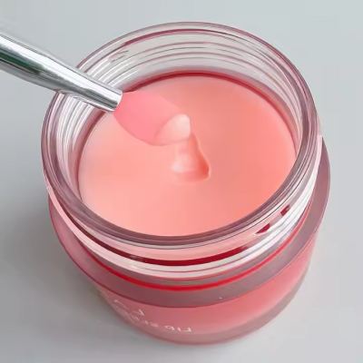 Convenient Single Makeup Lipstick Brush Unique Design Mini Food-Grade Silicone With Suction Cup Lip Mask Comfortable Handle