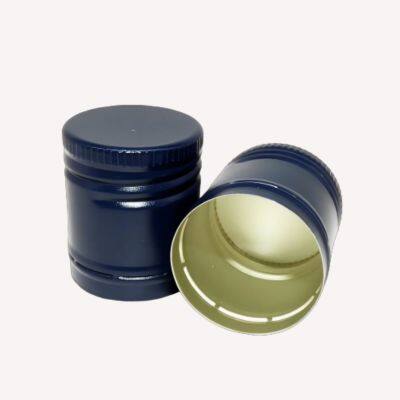 33mm 30mm Aluminum Plastic Insert Whisky Bottle Caps Ropp Twist Off Wine Cap