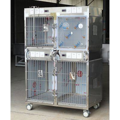 Pet Hospital Inpatient Housing Cage, Made of Stainless Steel Material photo-5