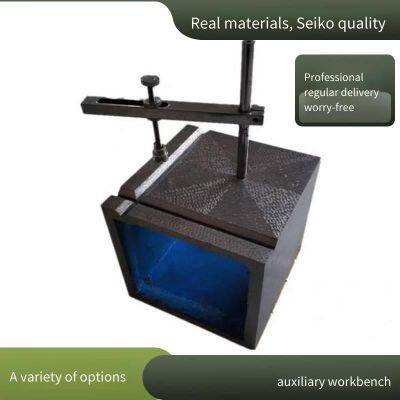 Heightened T-slot Pad Box, Free Delivery, Cnc Precision Machined Pad Box Workbench, 630*450*450 Cast Iron Square Box photo-5