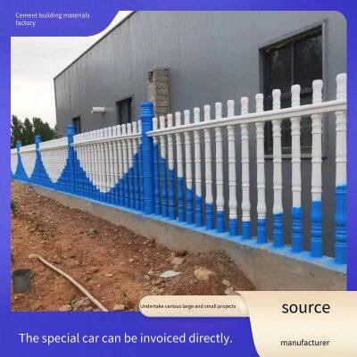 European-style Precast Concrete Railings, Customized Cement Vase Columns, Guardrail Factory, Distinctive Villa Courtyard, Jinjian Art Fences photo-5