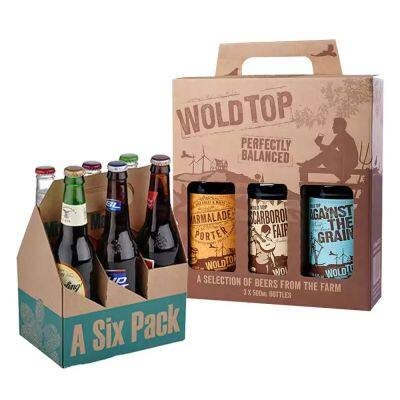 Double Wall Tuck Front Wine Box