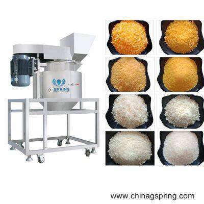 Moedor industrial de migalhas de pão com capacidade de 500kg/h, máquina para moer migalhas de pão