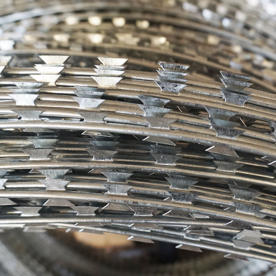 High-security Stainless Steel Razor Wire, Custom Razor Wire Coils