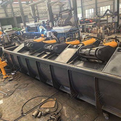 Máquina de compactação de carros portátil para registro de carros descartados