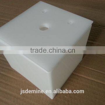 Custom polycarbonate adhesive box