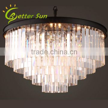 NEW Modern 5 Tiers Decoration Crystal Odeon Chandelier from China Supplier                        
                                                Quality Choice