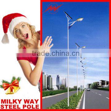 15m single arm street lighting pole