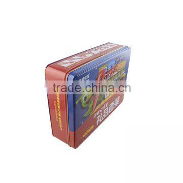 Novel Stationery Tin Box With Printed Color,pencil Tin Can,metal Candle Holder photo-3
