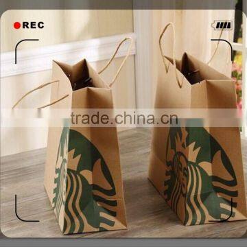 Cutom Color Printing Paper Gift Bag Printed Paper Bag Brown Paper Bag Quality Choice