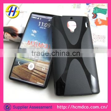 X line mobilephone tpu case for xiao mi 3