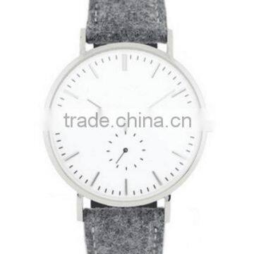 2016 Latest New Hot Selling Unusual Unisex Ronda Movement Tweed Watch photo-6