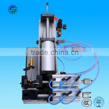 Gas-electric wire stripping machine