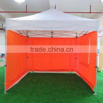 Solid color/ plain coloured canvas folded tent /gazebo/canopies