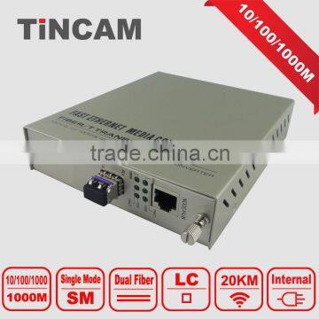 10/100M SM SC single fiber Ethernet card media converter