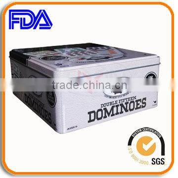 OEM big size rectangular tin box