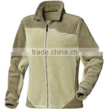 100% polyester wholesale winter fleece jacket men polar jacket custom