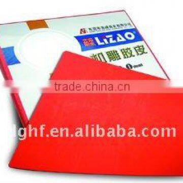 A4 size 2.3mm in thickness laser rubber sheet