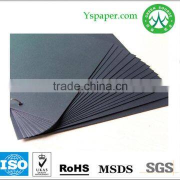 Black Paper Black Liner Paper 1300gsm Black Cardboard photo-3