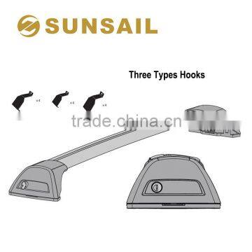 Universal Roof Rack For Sedan With Three Types Hooks