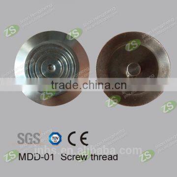 316 / 304 stainless steel antislip tactile tile indicator stud with circular surface for underground subway