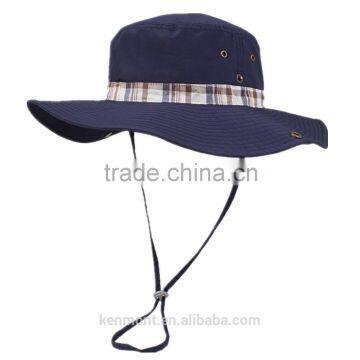 2016 Unisex design your own custom printed bucket cotton safari hat