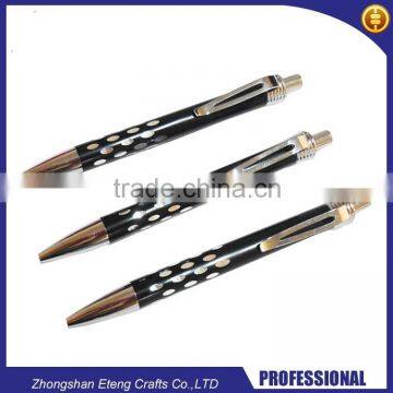 Aluminum material personlized print logo ballpoint pen