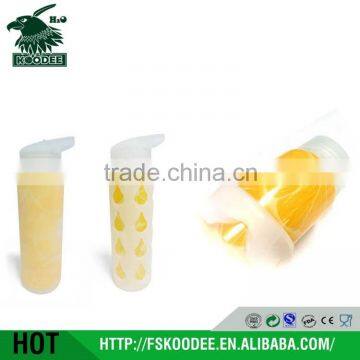 Fashion Custom Glass Bottle Custom Shape/ Special Shape Glass Water Bottle