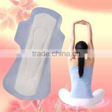 320mm ultra thin sanitary napkin with double wings