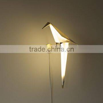 Perch Light PP folding bird wall lamp