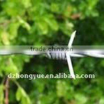 electro galvanized double twist barbed wire