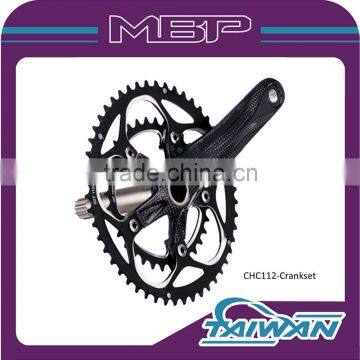 Road Carbon Crankset Carbon Bicycle Cranset Carbon Crank