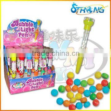 Bubble Game Light Pen Candy Toy