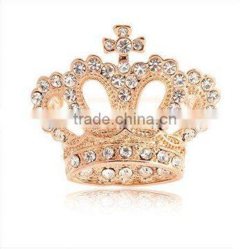 Crown Brooch Rhinestones princess Brooch Pin FQ-2014                        
                                                Quality Choice