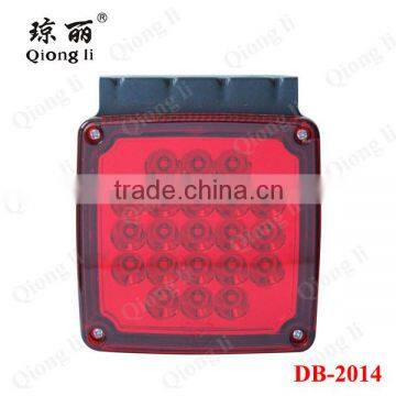 12v 24v high quality LED shockproof PC lens led fog light for truck
