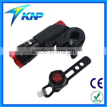 Bright Aluminum LED Flashlight Bicycle Light