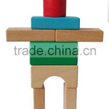 Wooden Toy Building Blocks Children Wooden Building Blocks Toys photo-6