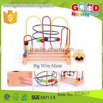 Good Quality Activity Cube Maze OEM Fancy Wooden Big Wire Maze Game EZ3017                        
                                                Quality Choice