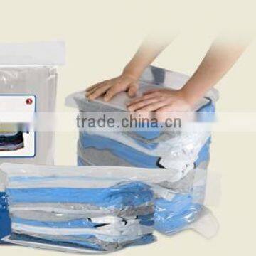 hand-pressing vacuum bag for storage