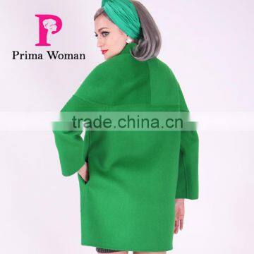 2016 New Design Spring Women Short Slim Fit Wool Coat photo-6