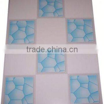 Artistic inner plastic ceiling strip,595*595 PVC Ceiling Board 16S2022