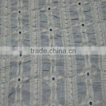 new design/ 100*100 cotton voile embroidery with stretch