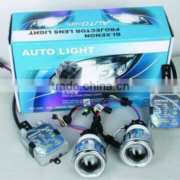 Factory supply bi-xenon projector lens light angles eyes
