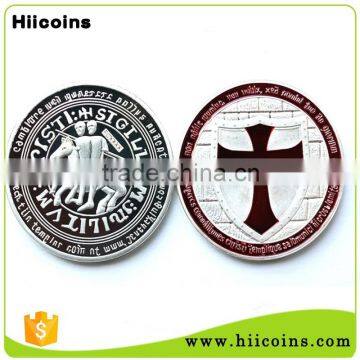 China Manufacturer Wholesale Custom Knights Templar Coin