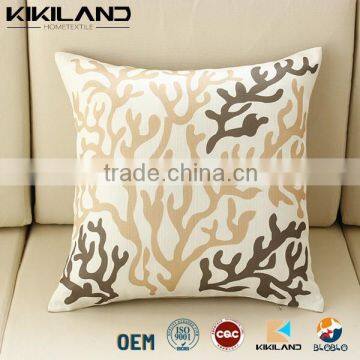 Christmas Element coral design Cushion Cover/ Antler Pattan Fashionable Sofa Pillow