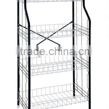 Modern Style 4-Tier metal kitchen dish shelves