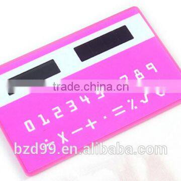Promotional Gift Solar Power and Card Shape Mini Scientific Calculator / Electronic Gift Logo Custom Printed OEM Manufacturer photo-3
