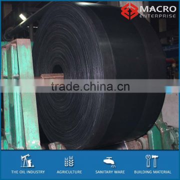 AS1332 GRADE M black rubber EP125 conveyor belts